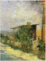 Chemin de Montmartre avec Tournesols Vincent van Gogh